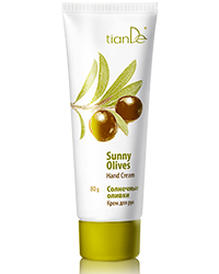 Крем для рук «Солнечные оливки», TianDe, Абакан